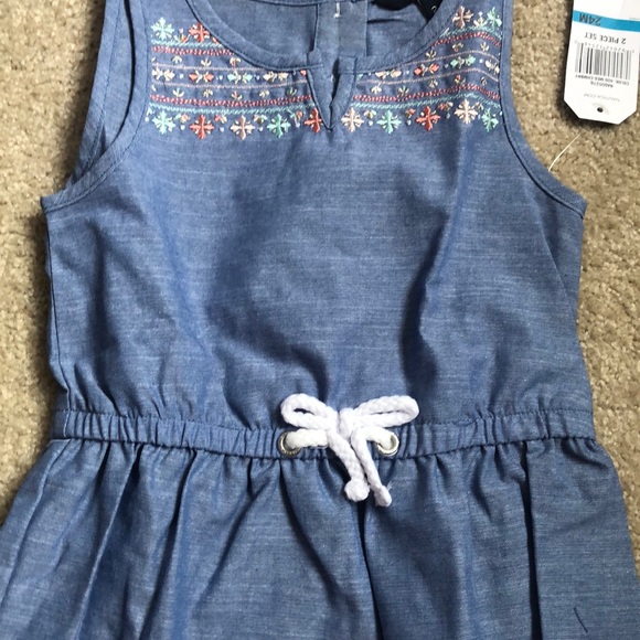 🤩Host Pick🤩 NAUTICA Embroidered Dress w Bloomers - Picture 7 of 9